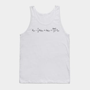 Einstein Field Equations Tank Top